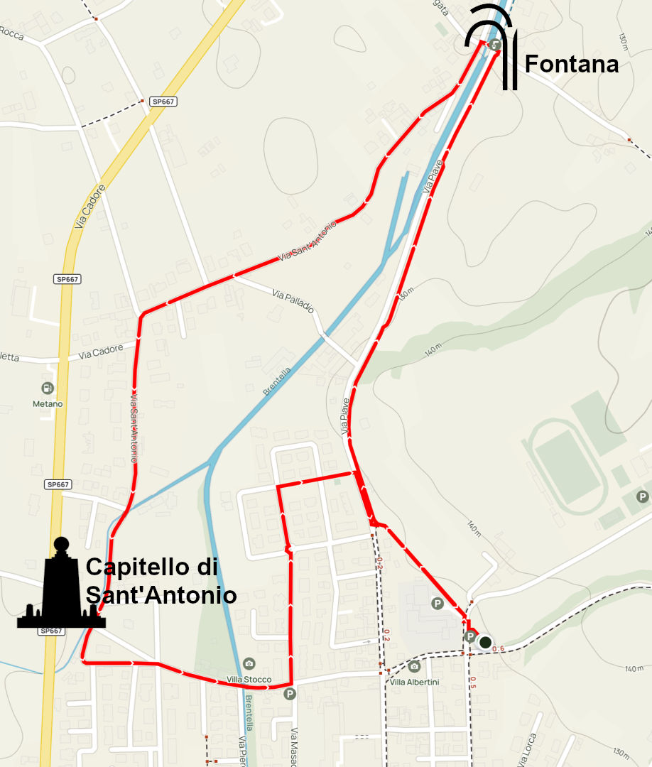Passeggiata I panorami di Caerano San Marco