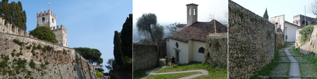 Walk up to Conegliano Castle and Calle Madonna della Neve
