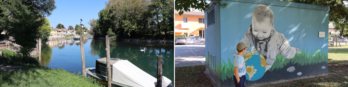 Casale sul Sile tra il fiume e la Street Art
