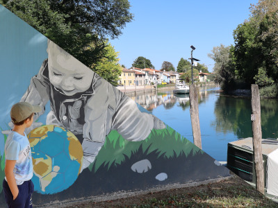 Casale sul Sile tra il fiume e la Street Art