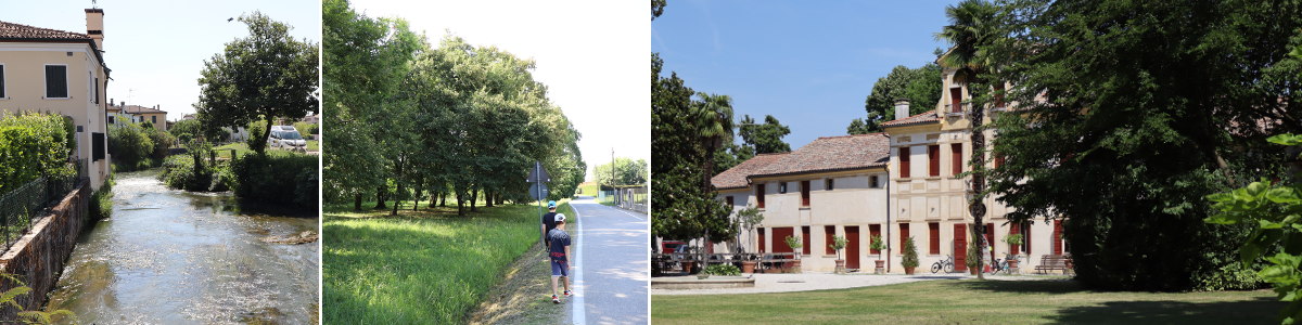Il fiume Zero e Villa Guidini