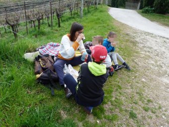 Pic nic in cima al colle