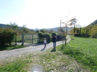 Alla strada bianca a destra