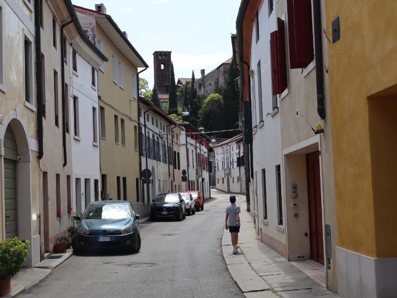 Ormai in centro a Bassano del Grappa